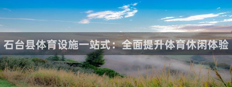 意昂体育3平台注册流程视频：石台县体育设施一站式：全
