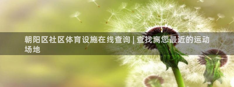 意昂体育3招商电话号码查询：朝阳区社区体育设施在线查