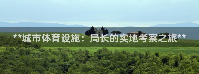 意昂体育3招商电话：**城市体育设施：局长的实地考察