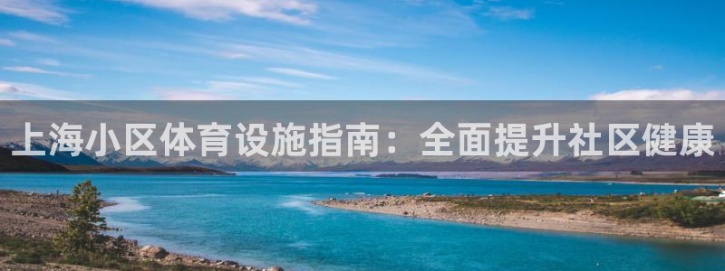 意昂3集团：上海小区体育设施指南：全面提升社区健康