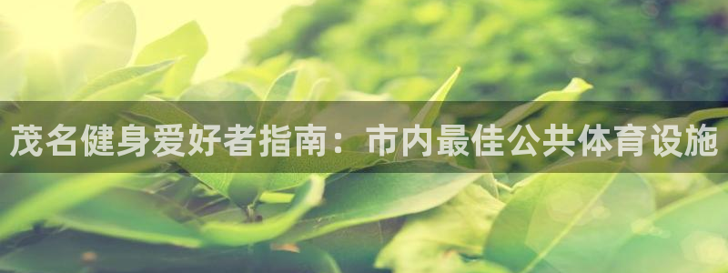 意昂体育3平台假的吗是真的吗：茂名健身爱好者指南：市