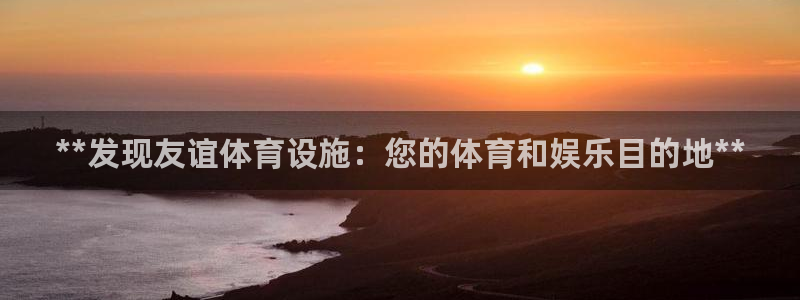 意昂3集团：**发现友谊体育设施：您的体育和娱乐目的