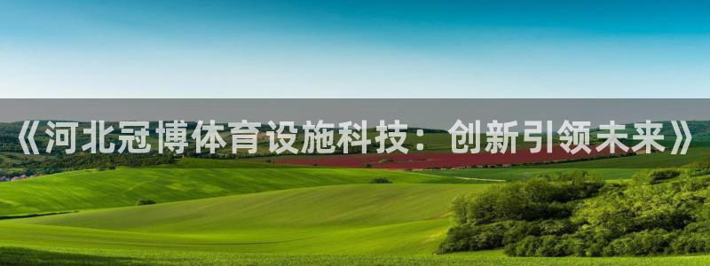 意昂体育3软件：《河北冠博体育设施科技：创新引领未来》